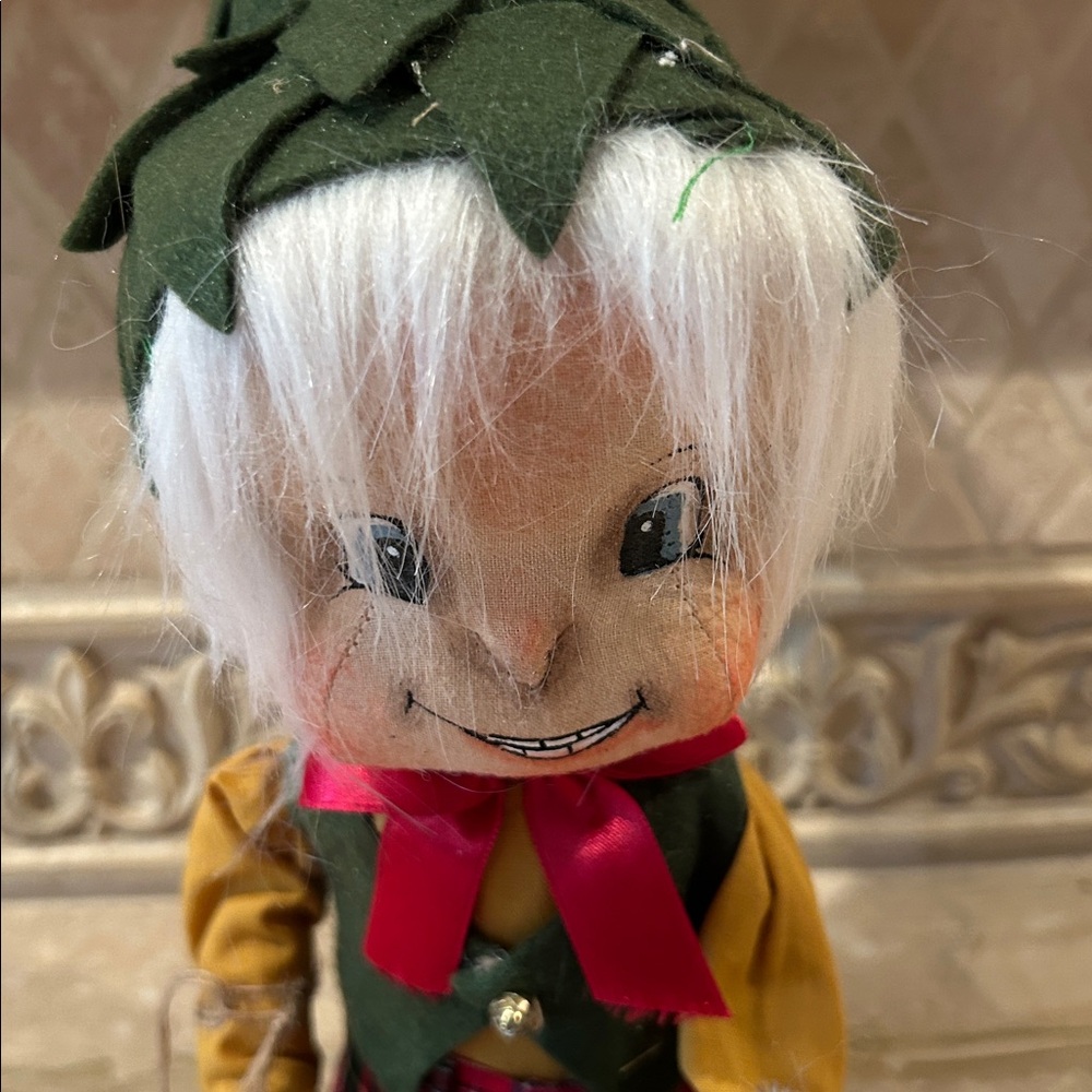 NWT Joe Spencer Gathered Traditions Leland Holiday Art Doll